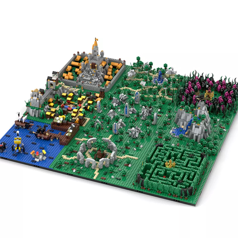 MOC 35337 Fantasy World Build from 9 MOCs Creator by gabizon MOC FACTORY 4 - LEPIN Germany
