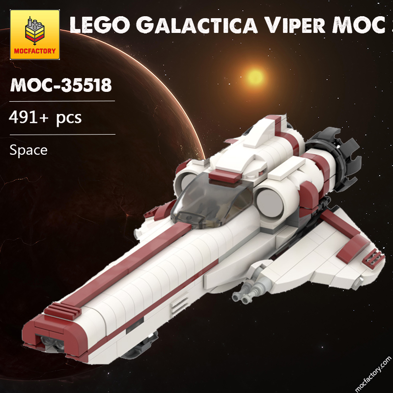 MOC 35518 LEGO Galactica Viper MOC S3 Space by ohsojang MOC FACTORY - LEPIN Germany