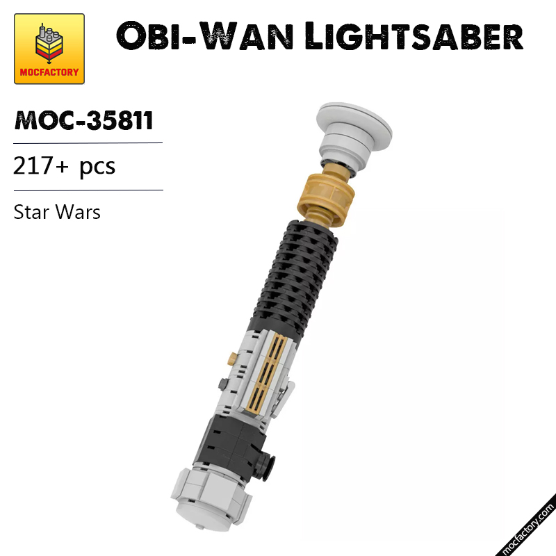 MOC 35811 Obi Wan Lightsaber Star Wars by built bricks MOC FACTORY - LEPIN Germany