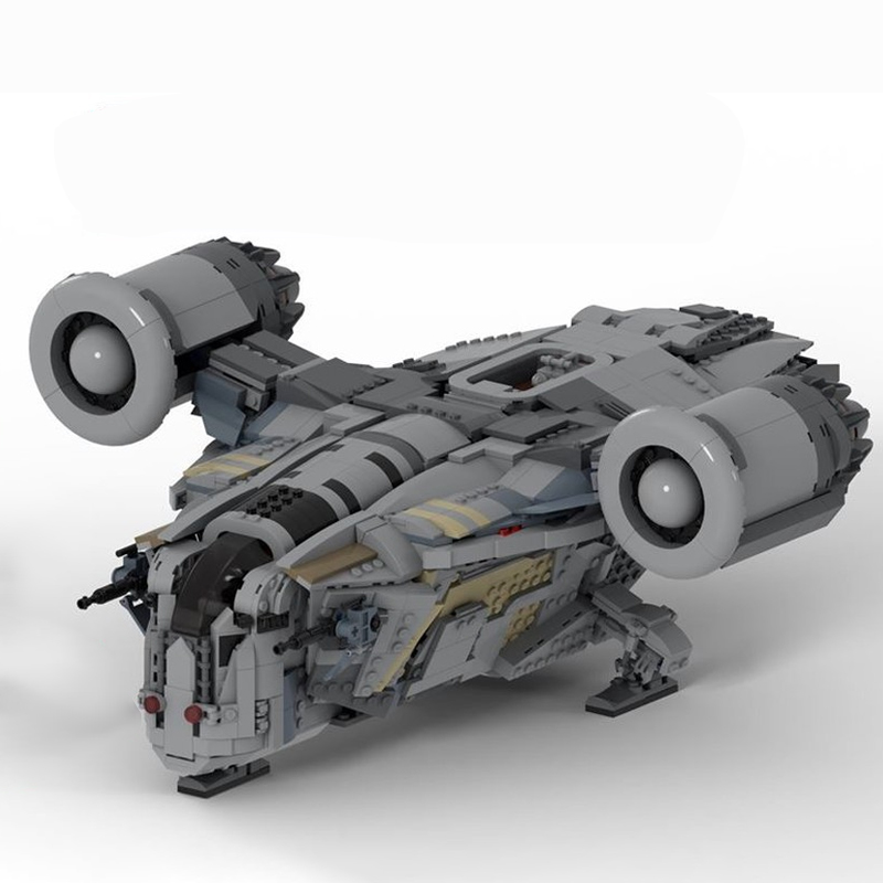 MOC 35975 The Mandalorian Razorcrest Gunship Star Wars by ClydeChestnut MOC FACTORY - LEPIN Germany