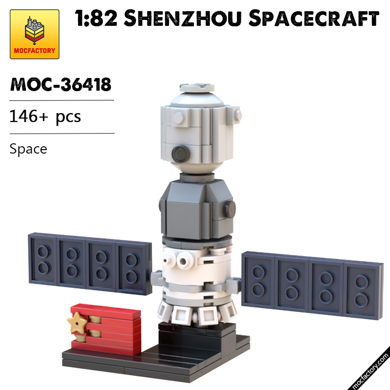 MOC 36418 182 Shenzhou Spacecraft Space by kehu05 MOC FACTORY - LEPIN Germany