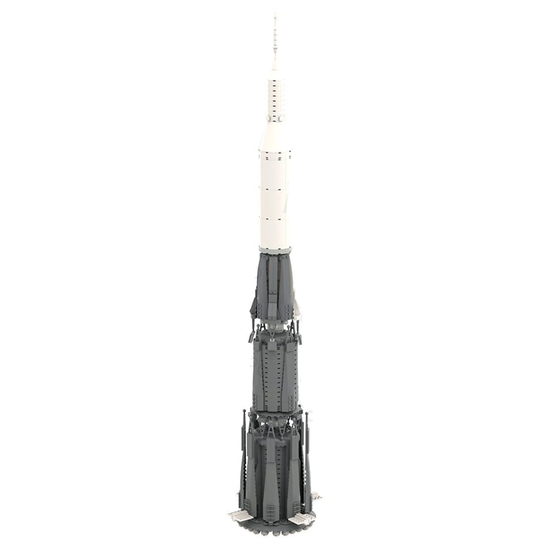 MOC 37172 Soviet N1 Moon Rocket Space by Spangle MOC FACTORY 2 - LEPIN Germany