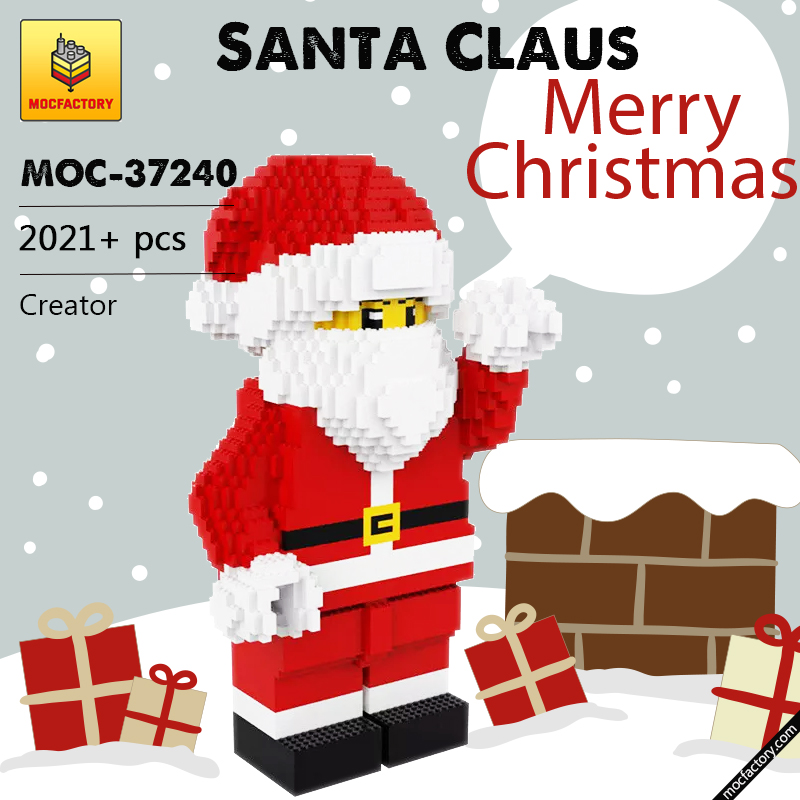 MOC 37240 Santa Claus Creator by DJ Brick MOC FACTORY 2 - LEPIN Germany