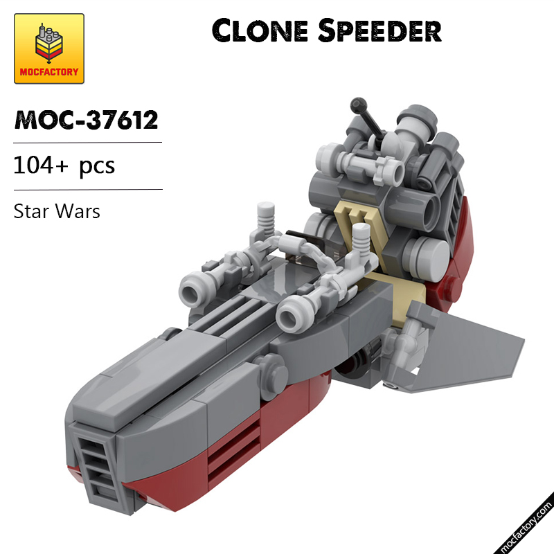 MOC 37612 Clone Speeder Star Wars by ohsojang MOC FACTORY - LEPIN Germany
