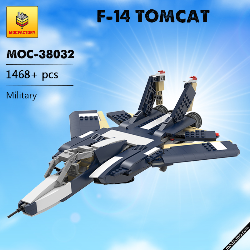 MOC 38032 F 14 TOMCAT Military by ale0794 MOC FACTORY - LEPIN Germany