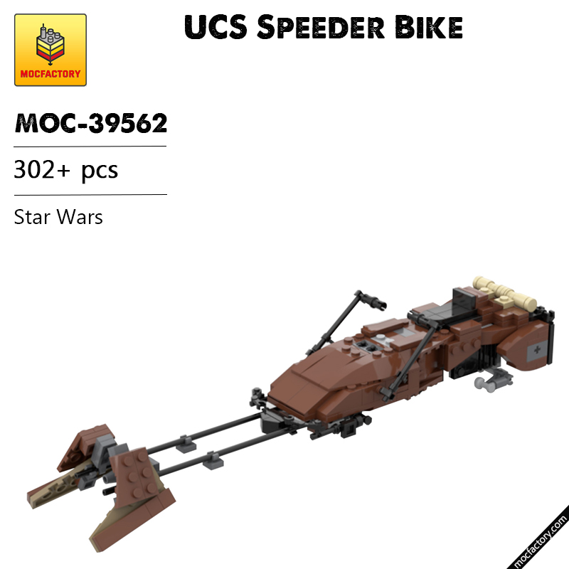 MOC 39562 UCS Speeder Bike Star Wars by Neon5 MOC FACTORY - LEPIN Germany