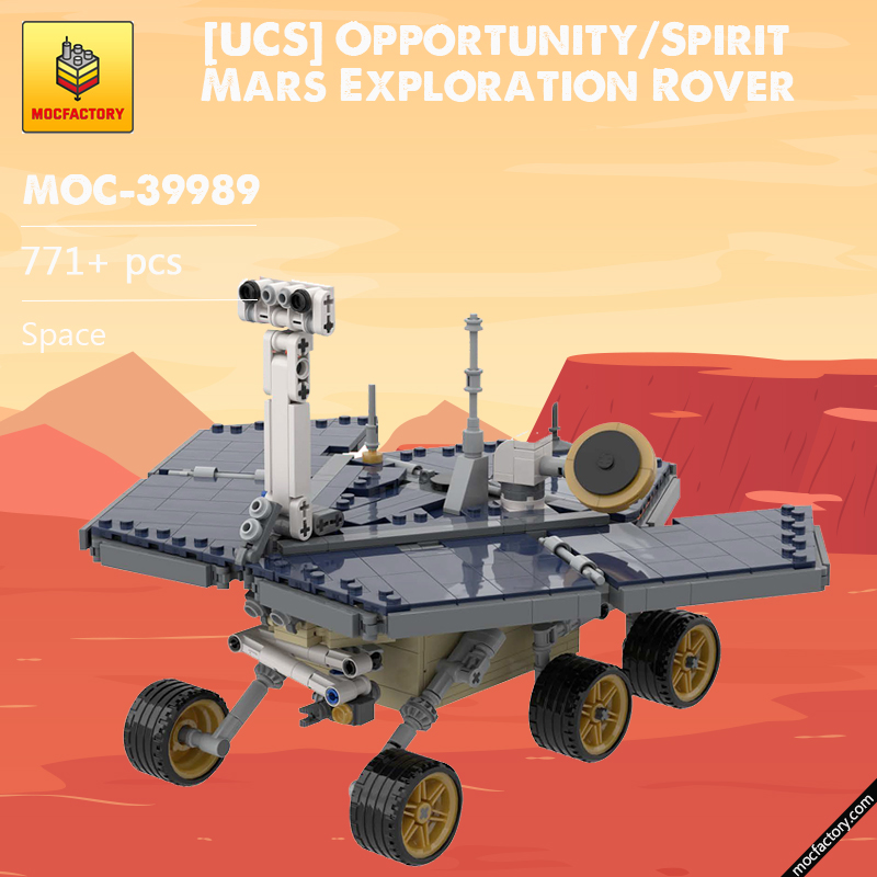 MOC 39989 UCS OpportunitySpirit Mars Exploration Rover Space by MuscoviteSandwich MOC FACTORY - LEPIN Germany