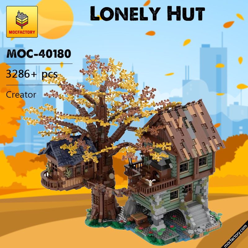 MOC 40180 Lonely Hut Creator by nobsta MOC FACTORY - LEPIN Germany