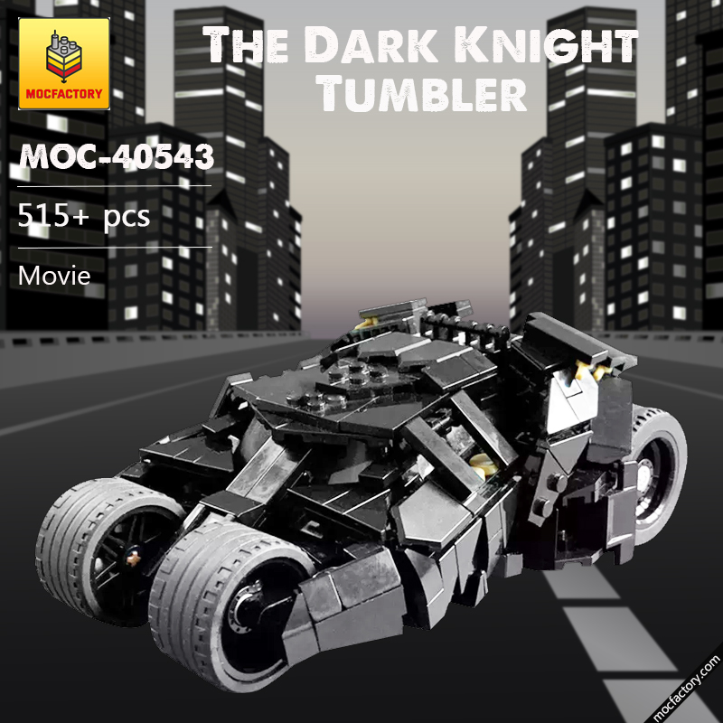 MOC 40543 The Dark Knight Tumbler Batman Movie by riskjockey MOC FACTORY - LEPIN Germany