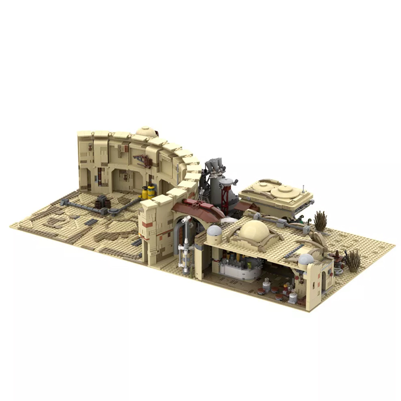 MOC 41406 Mos Eisley Spaceport from A New Hope 1977 Star Wars by ZeRadman MOC FACTORY 3 - LEPIN Germany