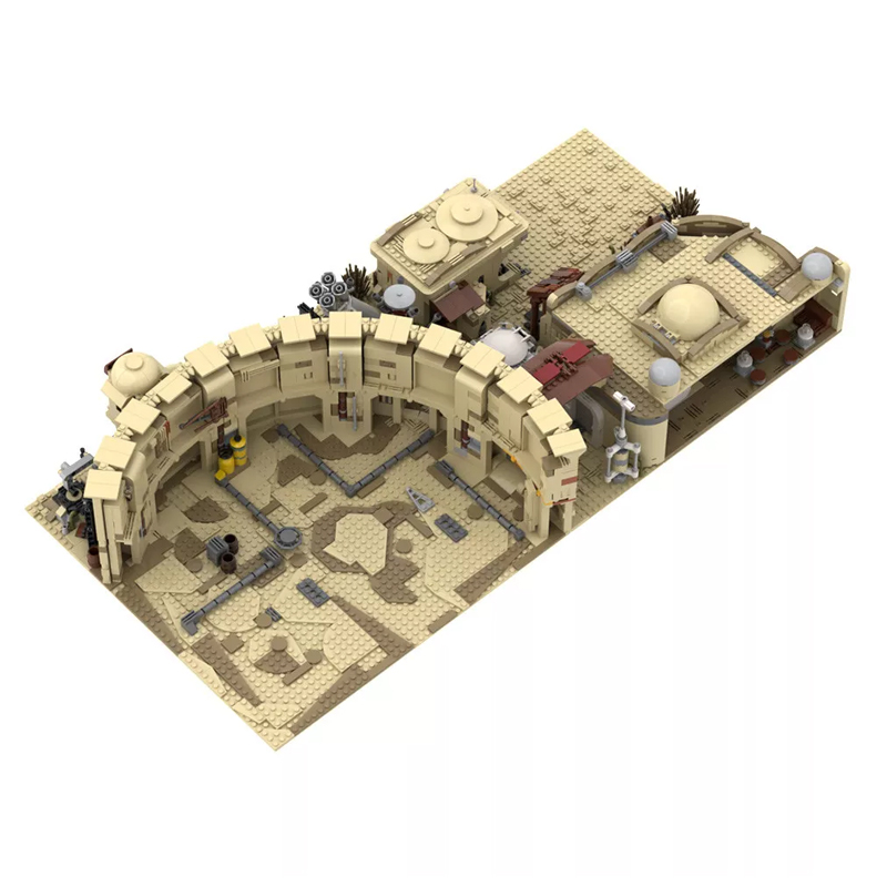 MOC 41406 Mos Eisley Spaceport from A New Hope 1977 Star Wars by ZeRadman MOC FACTORY 5 - LEPIN Germany