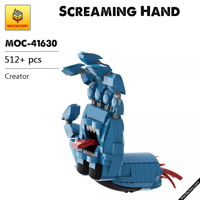 MOC 41630 Screaming Hand Creator by Brick Flag MOC FACTORY - LEPIN Germany