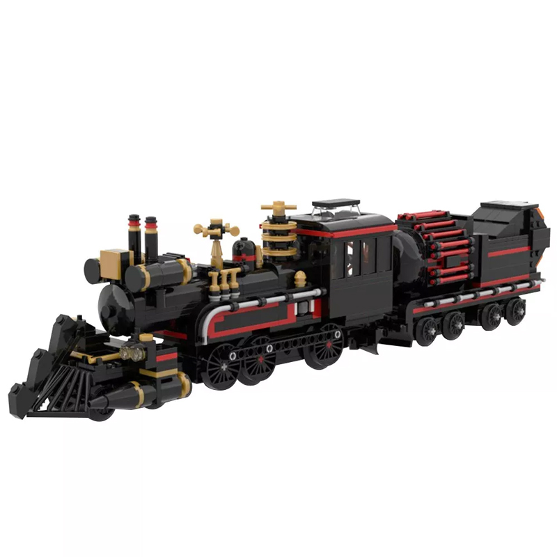 MOC 41639 Back to the Future Jules Verne Time Train Movie by mkibs MOC FACTORY 2 - LEPIN Germany