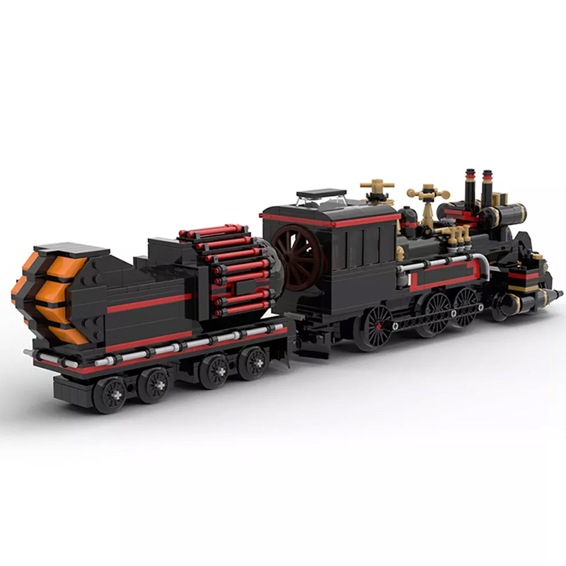 MOC 41639 Back to the Future Jules Verne Time Train Movie by mkibs MOC FACTORY 3 - LEPIN Germany