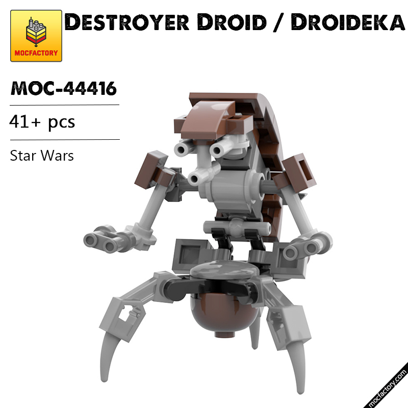 MOC 44416 Destroyer Droid Droideka Star Wars by Gubi0222 MOC FACTORY - LEPIN Germany