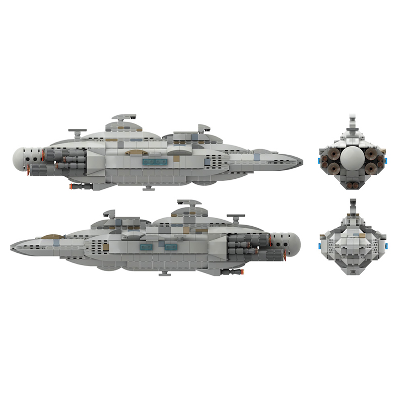 MOC 44432 Mon Calamari MC80 Home One type Star Cruiser Star Wars by Red5 Leader MOC FACTORY 4 - LEPIN Germany