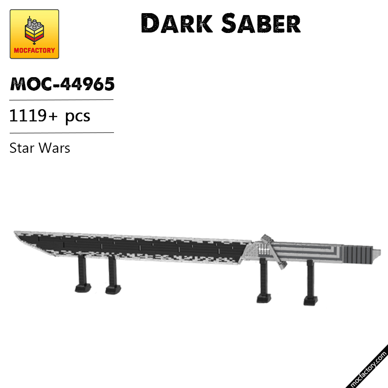 MOC 44965 Dark Saber Star Wars by dmarkng MOC FACTORY - LEPIN Germany