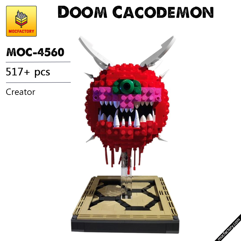 MOC 4560 Doom Cacodemon Creator by ThatSnillet MOC FACTORY - LEPIN Germany
