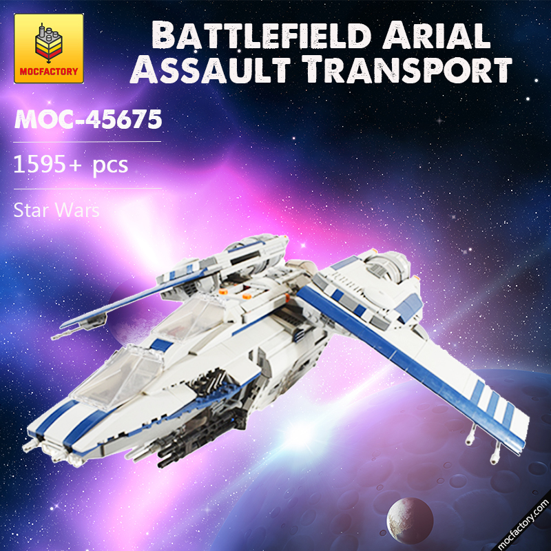 MOC 45675 Battlefield Arial Assault Transport Star Wars by Tjs Lego Room MOC FACTORY 1 - LEPIN Germany