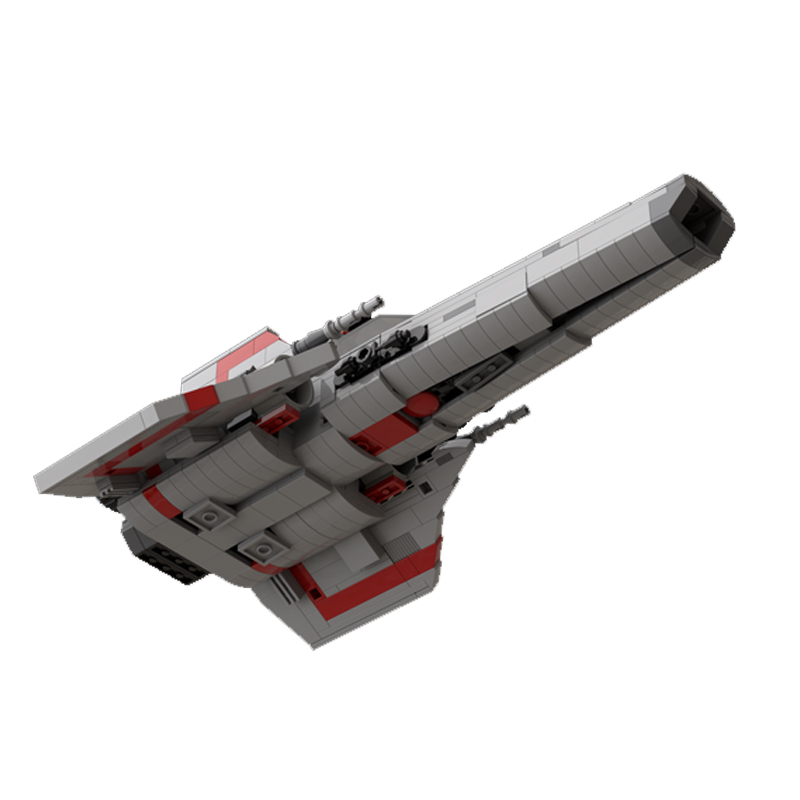 MOC 45867 Colonial Viper MK1 Version 20 Gray Space by apenello MOC FACTORY 4 - LEPIN Germany