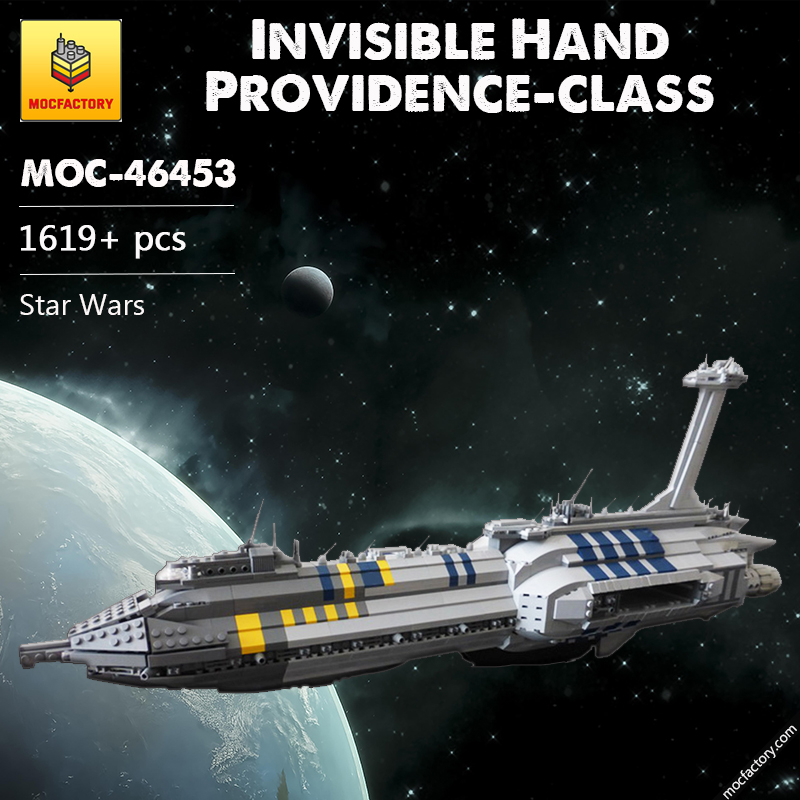 MOC 46453 Invisible Hand Providence class Star Wars by baciccia78 MOC FACTORY - LEPIN Germany