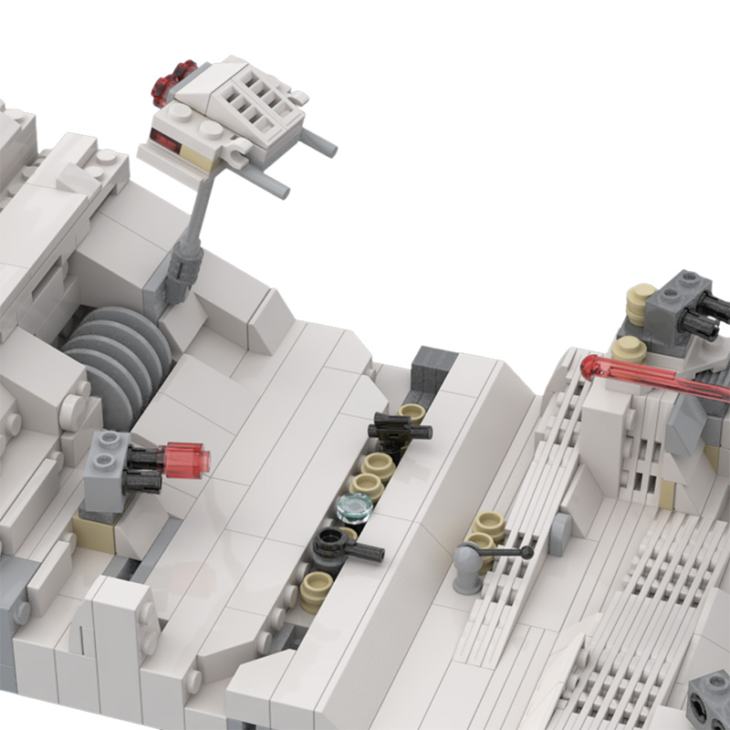 MOC 46597 Micro Hoth Kessel Run Falcon alternate build Star Wars by Brick a Brack MOC FACTORY 4 - LEPIN Germany