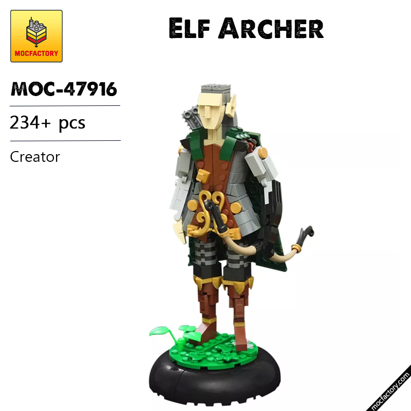MOC 47916 Elf Archer Creator by vir a cocha MOC FACTORY - LEPIN Germany