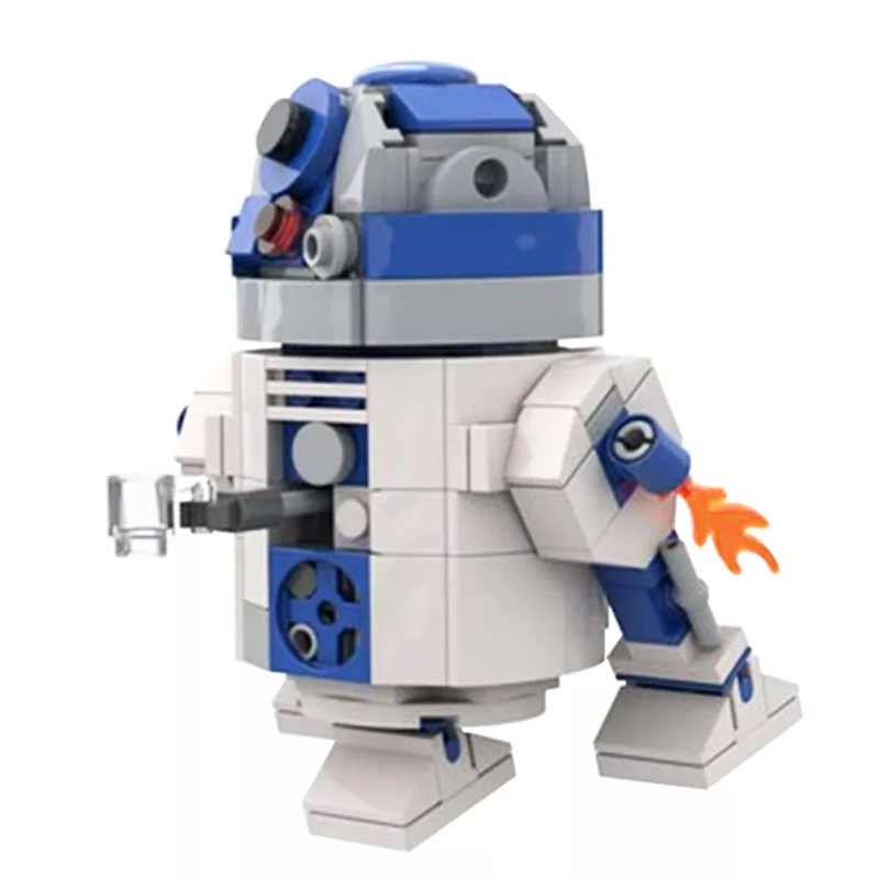 MOC 48008 R2 D2 Star Wars by Jean Bomber MOC FACTORY 2 - LEPIN Germany