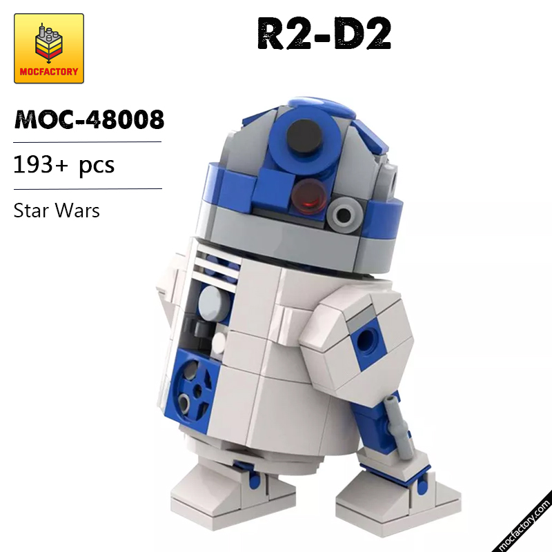 MOC 48008 R2 D2 Star Wars by Jean Bomber MOC FACTORY - LEPIN Germany