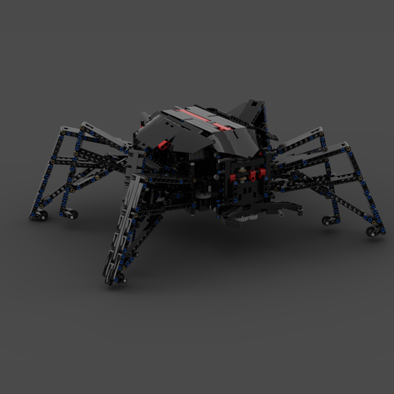 MOC 48024 Spider 8 Legged Walking Robot Creator by technicrocks MOC FACTORY 2 - LEPIN Germany