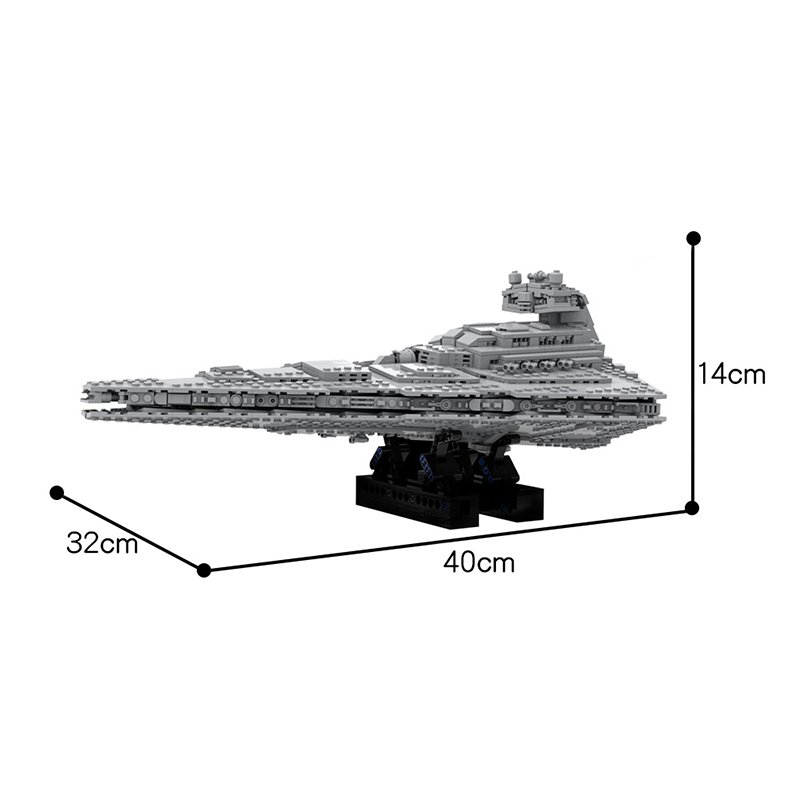 MOC 48106 Imperial Star Destroyer Star Wars by Red5 Leader MOC FACTORY 3 - LEPIN Germany