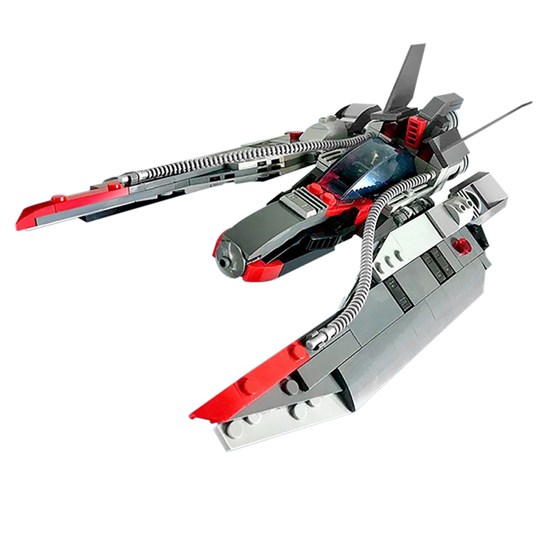 MOC 48831 Star Fighter Space Ship Space by MadMocs MOC FACTORY 2 - LEPIN Germany
