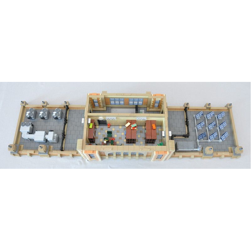 MOC 49130 Modular School Modular Building by peedeejay MOC FACTORY 5 - LEPIN Germany