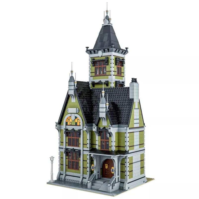 MOC 49479 Old Mansion 10273 Haunted House Modular Modification Modular Buildings by Das Felixle MOC FACTORY2 - LEPIN Germany