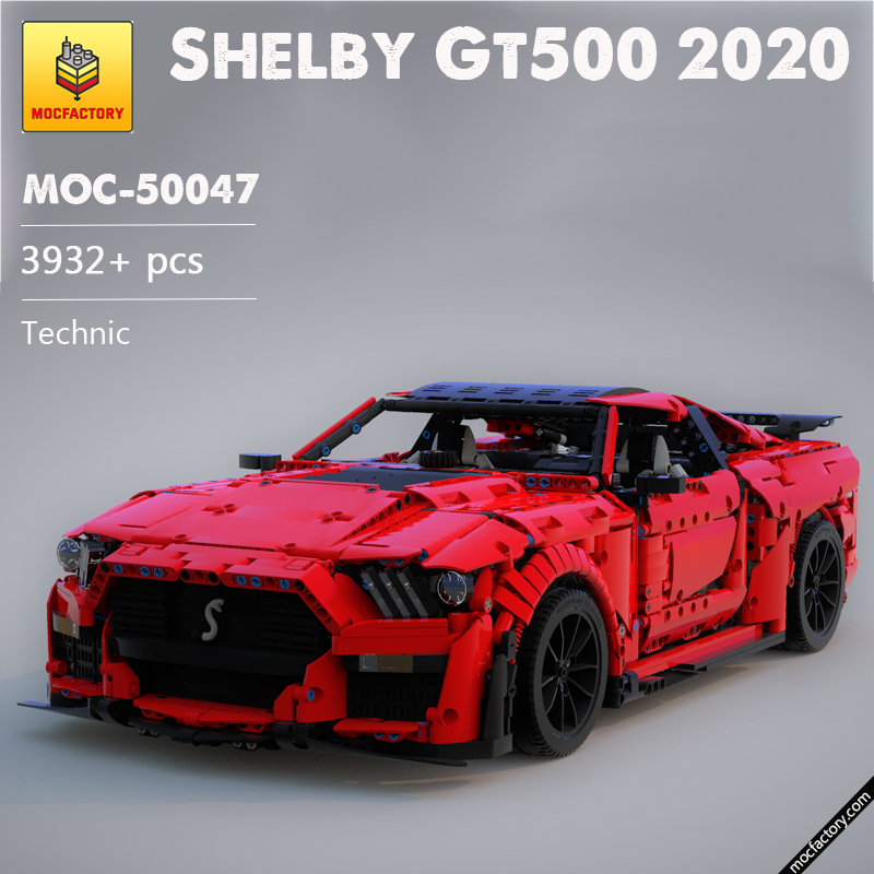 MOC 50047 Shelby Gt500 2020 Technic by HL2 MOC FACTORY - LEPIN Germany