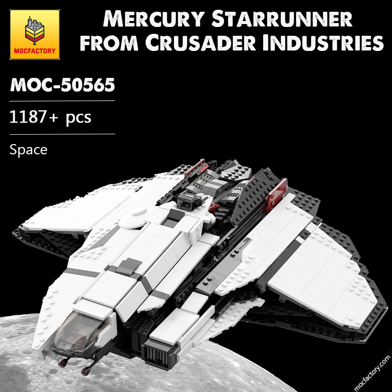 MOC 50565 Mercury Starrunner from Crusader Industries Space by osamadabinman MOC FACTORY - LEPIN Germany