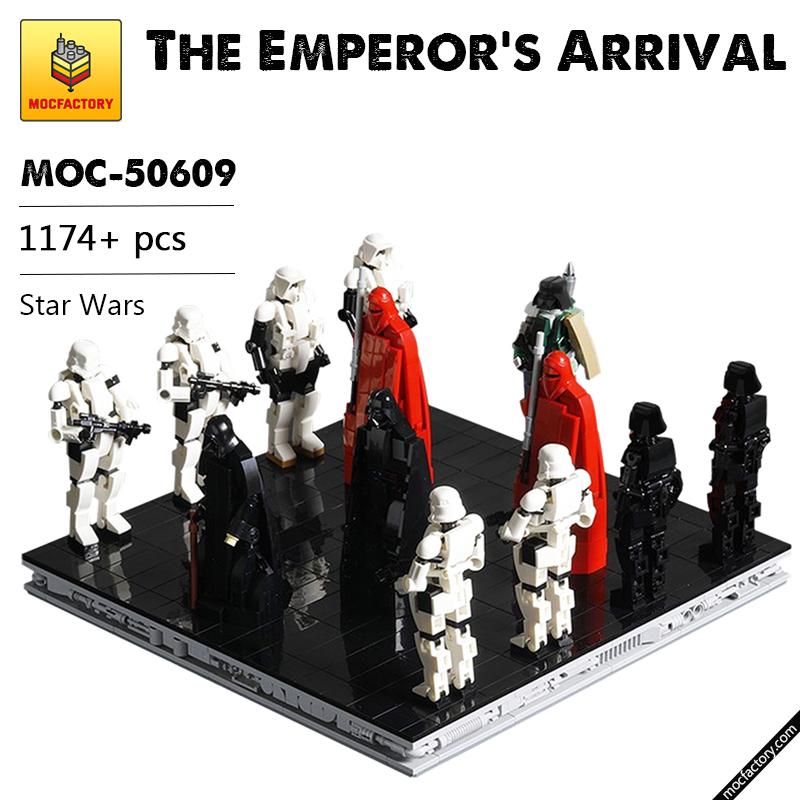 MOC 50609 The Emperors Arrival Star Wars by onecase MOC FACTORY - LEPIN Germany