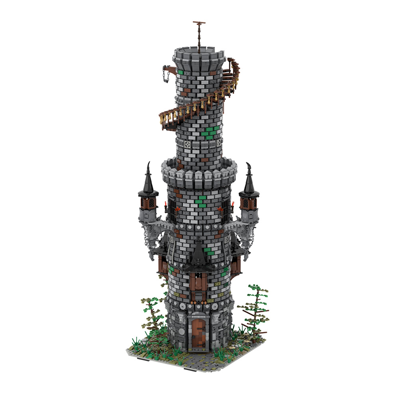 MOC 50724 Wizards Tower Modular Building by povladimir MOC FACTORY 2 - LEPIN Germany