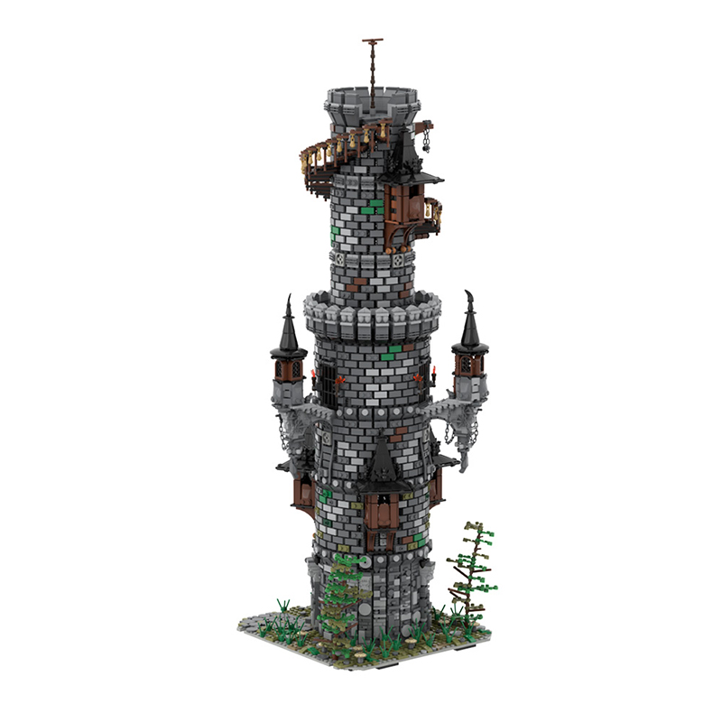 MOC 50724 Wizards Tower Modular Building by povladimir MOC FACTORY 3 - LEPIN Germany