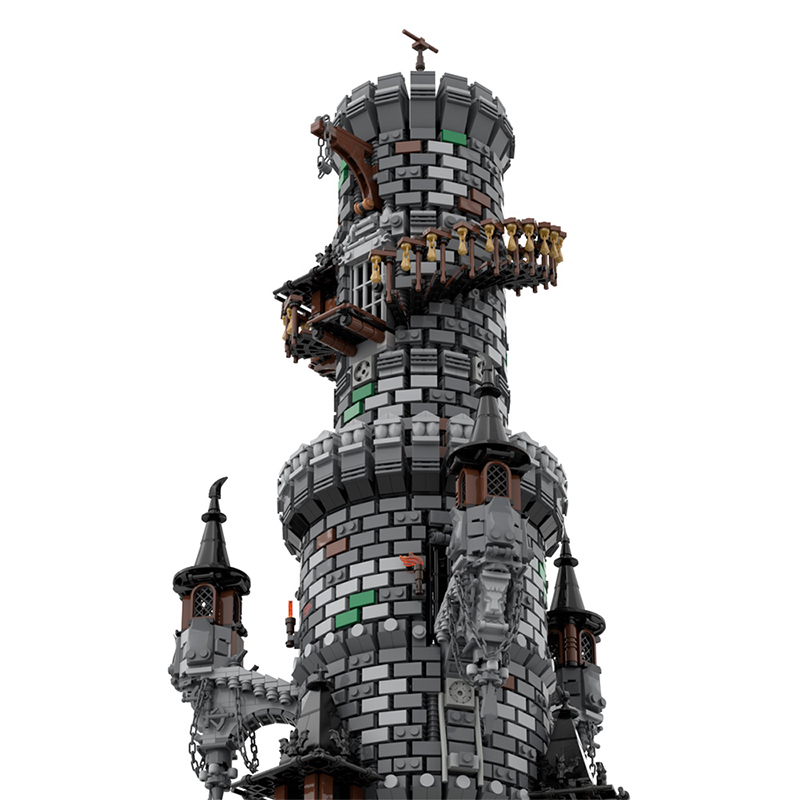 MOC 50724 Wizards Tower Modular Building by povladimir MOC FACTORY 8 - LEPIN Germany