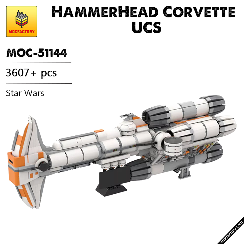 MOC 51144 HammerHead Corvette UCS Star Wars by dmarkng MOC FACTORY - LEPIN Germany
