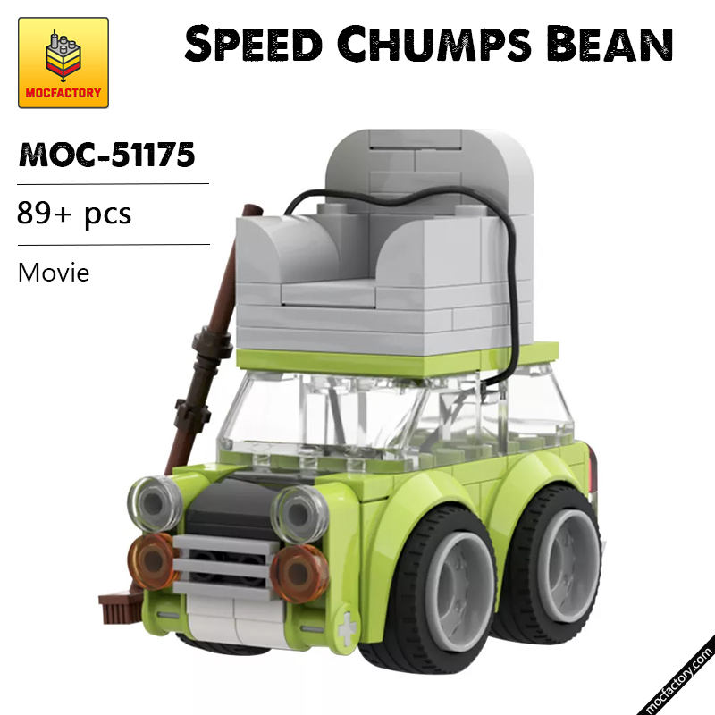 MOC 51175 Speed Chumps Bean Movie by TheBricketeer MOC FACTORY - LEPIN Germany