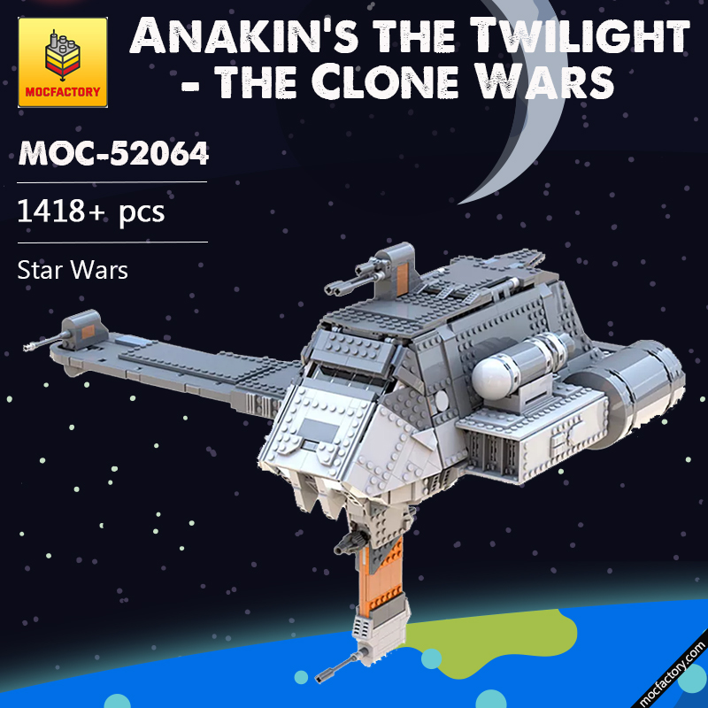 MOC 52064 Anakins the Twilight the Clone Wars Star Wars by Bruxxy MOC FACTORY 2 - LEPIN Germany
