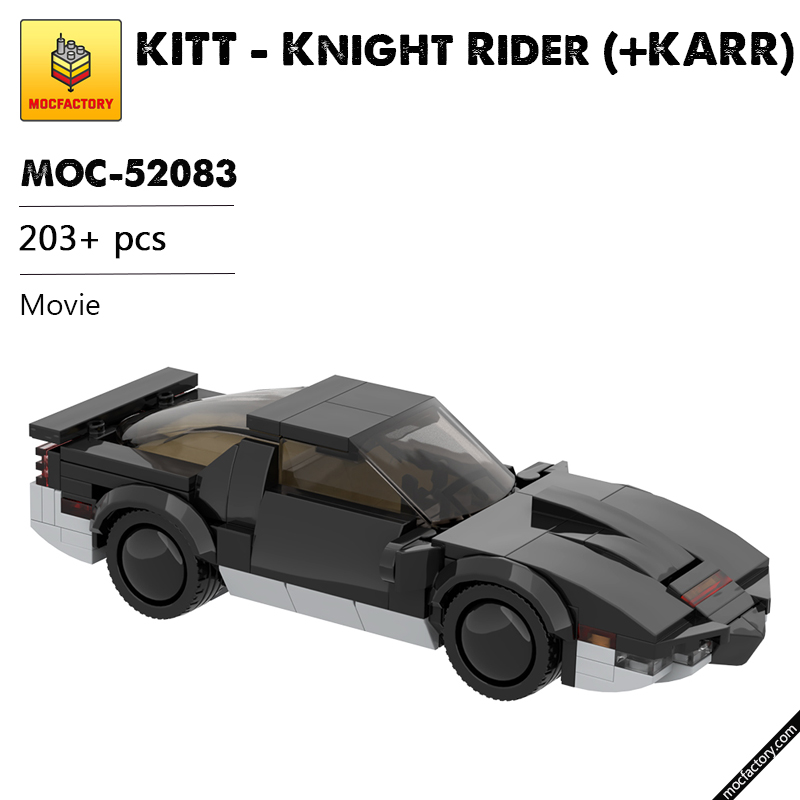 MOC 52083 KITT Knight Rider KARR Movie by TLG MOC FACTORY 1 - LEPIN Germany