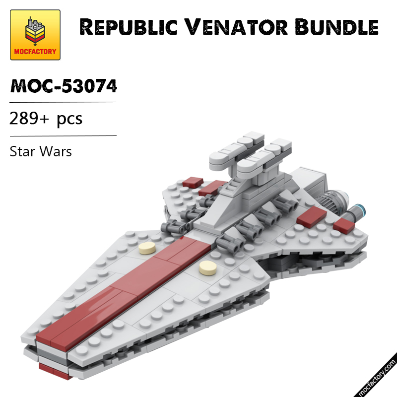 MOC 53074 Republic Venator Bundle Star Wars by scoutthetrooper MOC FACTORY - LEPIN Germany