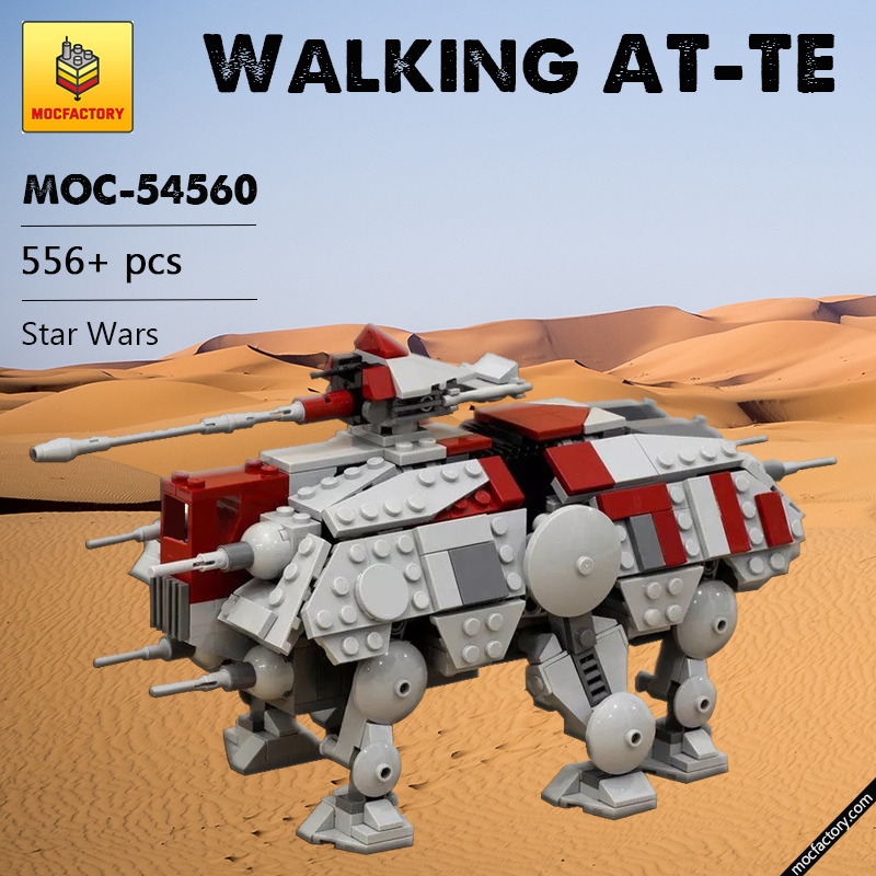 MOC 54560 Walking AT TE Star Wars by JKBrickworks MOC FACTORY - LEPIN Germany