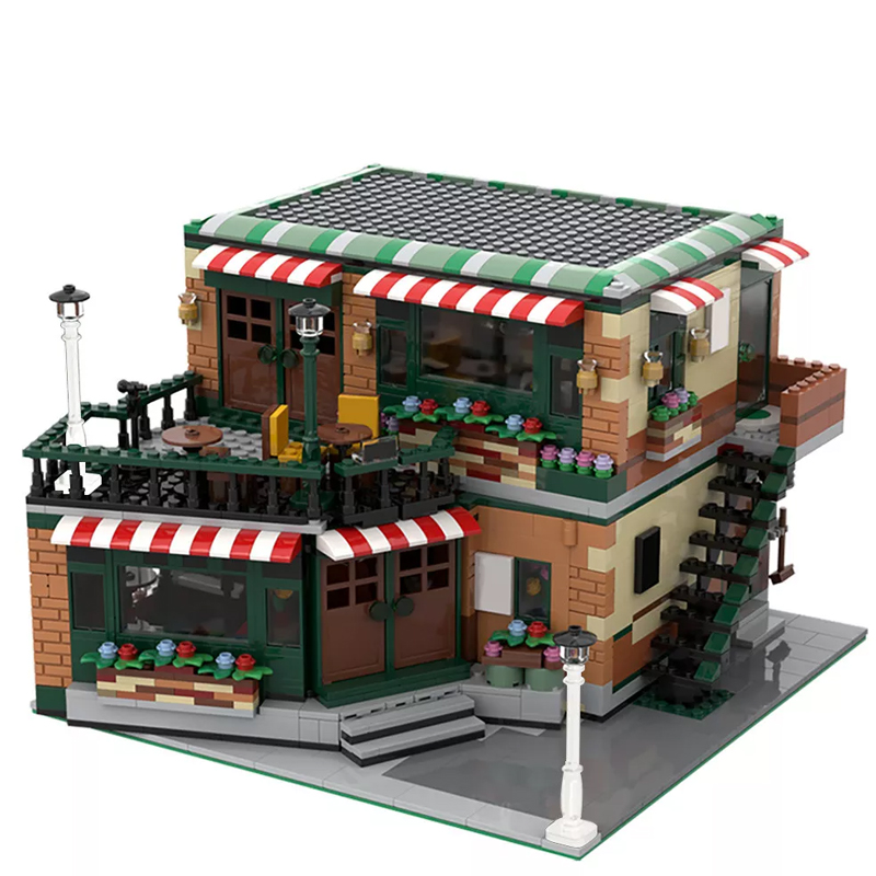 MOC 54894 Modular Central Perk Cafe Pub Modular Building by LegoArtisan MOC FACTORY 2 - LEPIN Germany