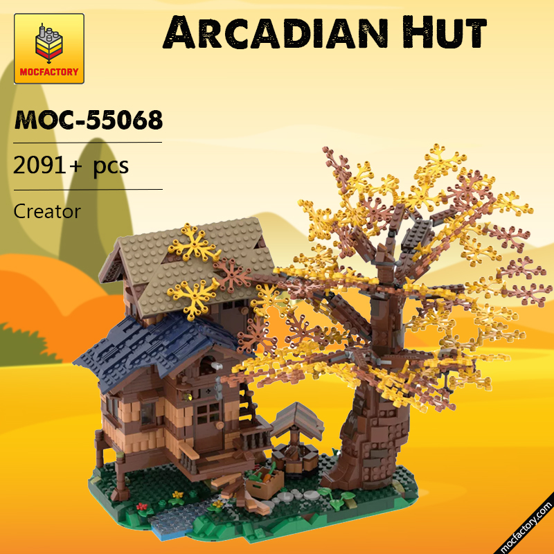 MOC 55068 Arcadian Hut Creator by nobsta MOC FACTORY - LEPIN Germany