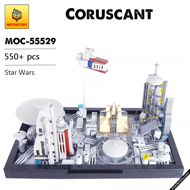 MOC 55529 Coruscant Star Wars by Jedimasterels MOC FACTORY - LEPIN Germany