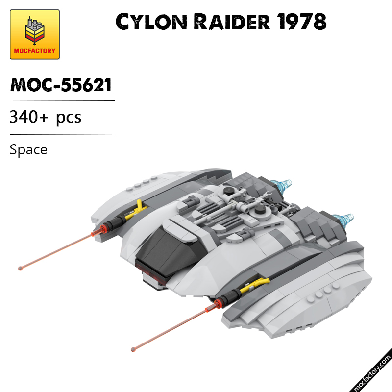 MOC 55621 Cylon Raider 1978 Space by Runescope MOC FACTORY - LEPIN Germany